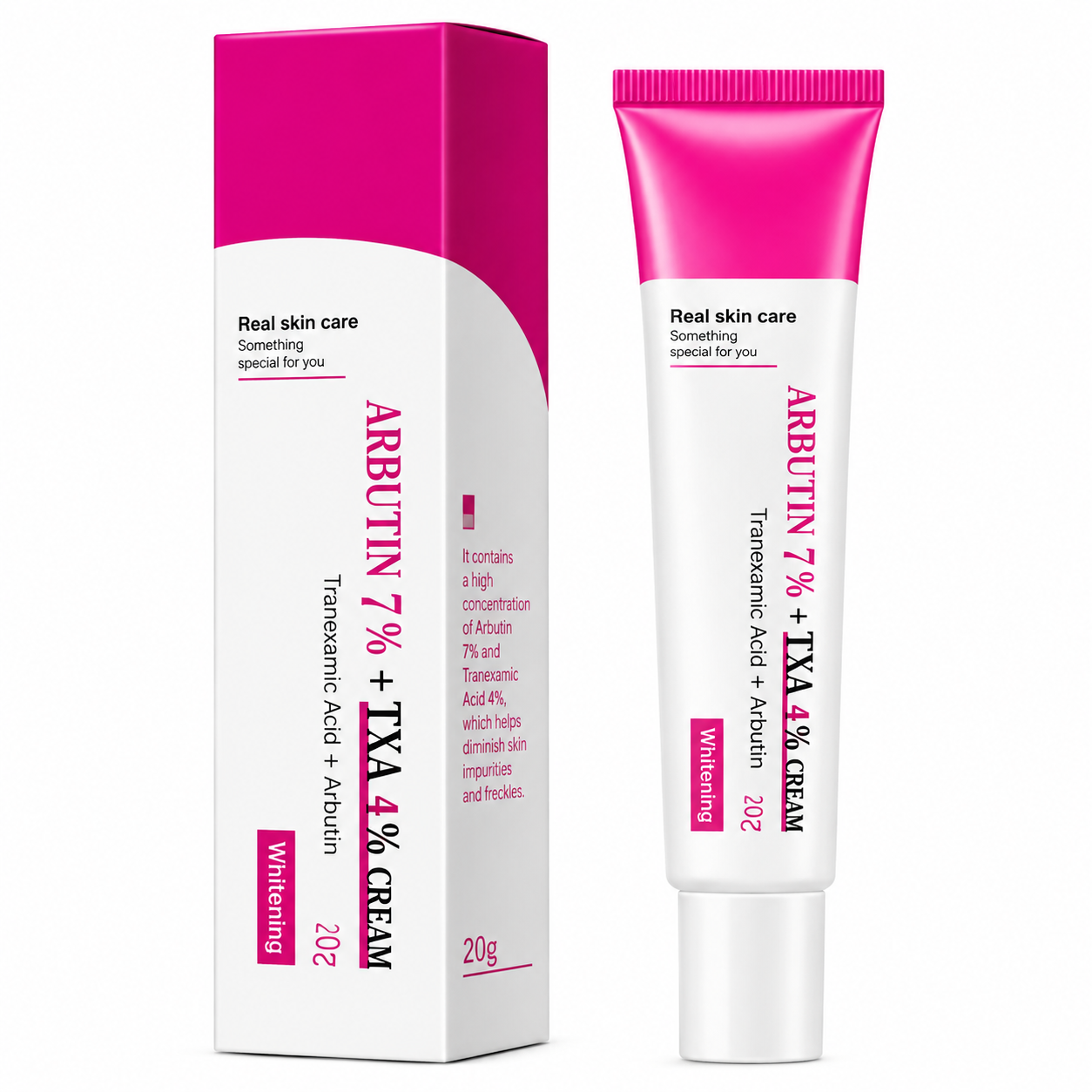 Arbutin 7% + Tranexamic Acid 4% Cream – 50ml