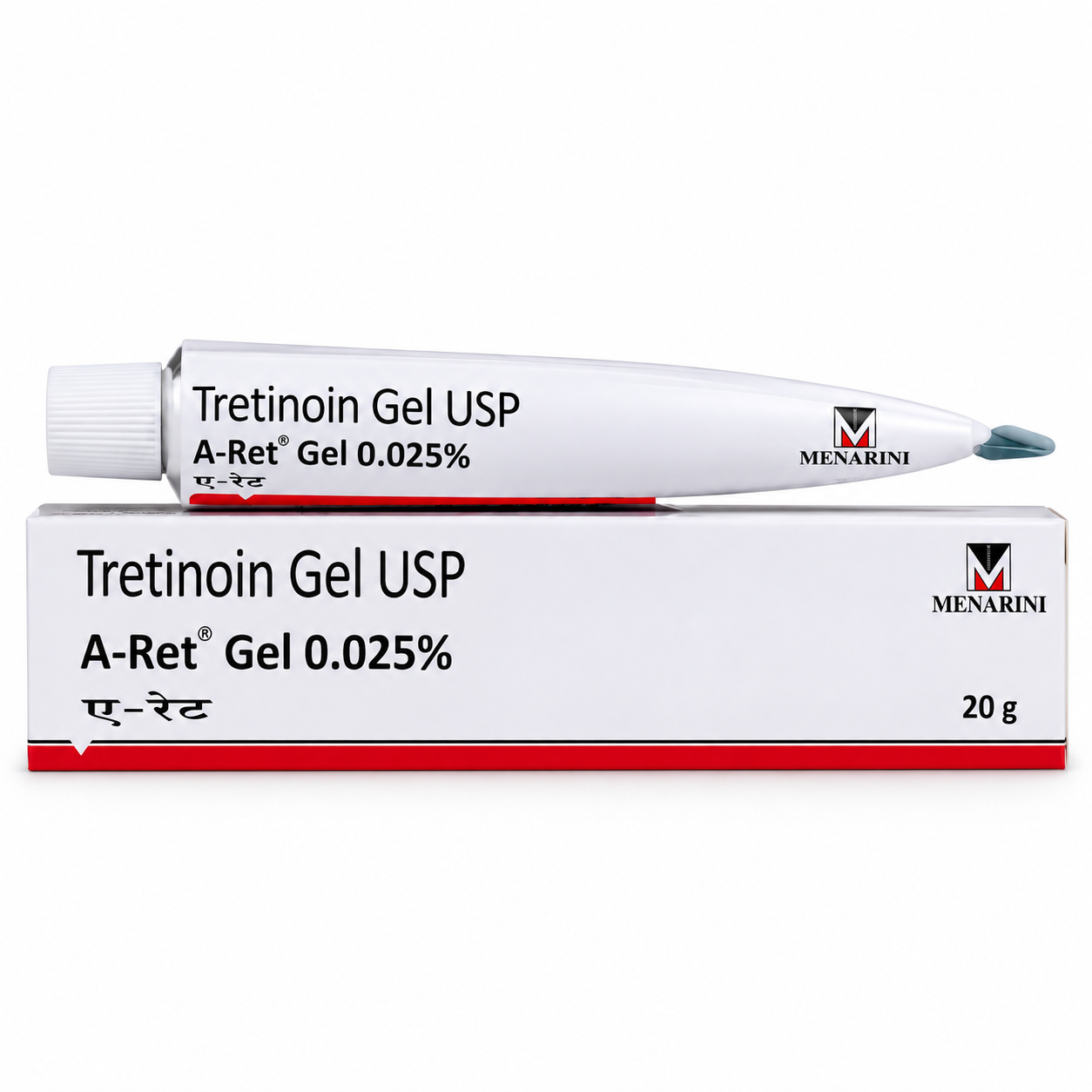 Tretinoin Gel USP A-Ret gel 0.025% - 20g