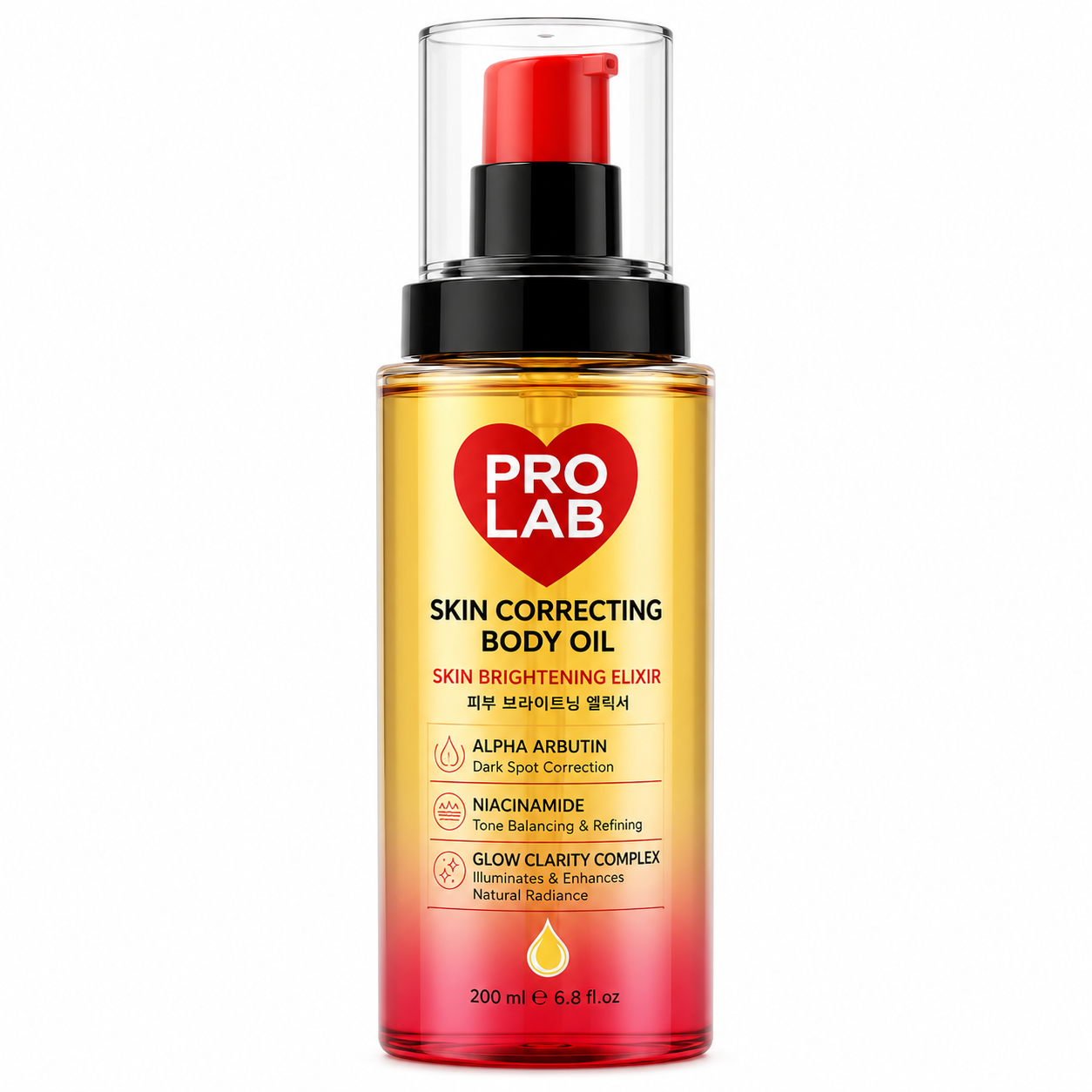 PRO LAB Skin Correcting Body Oil 200ml