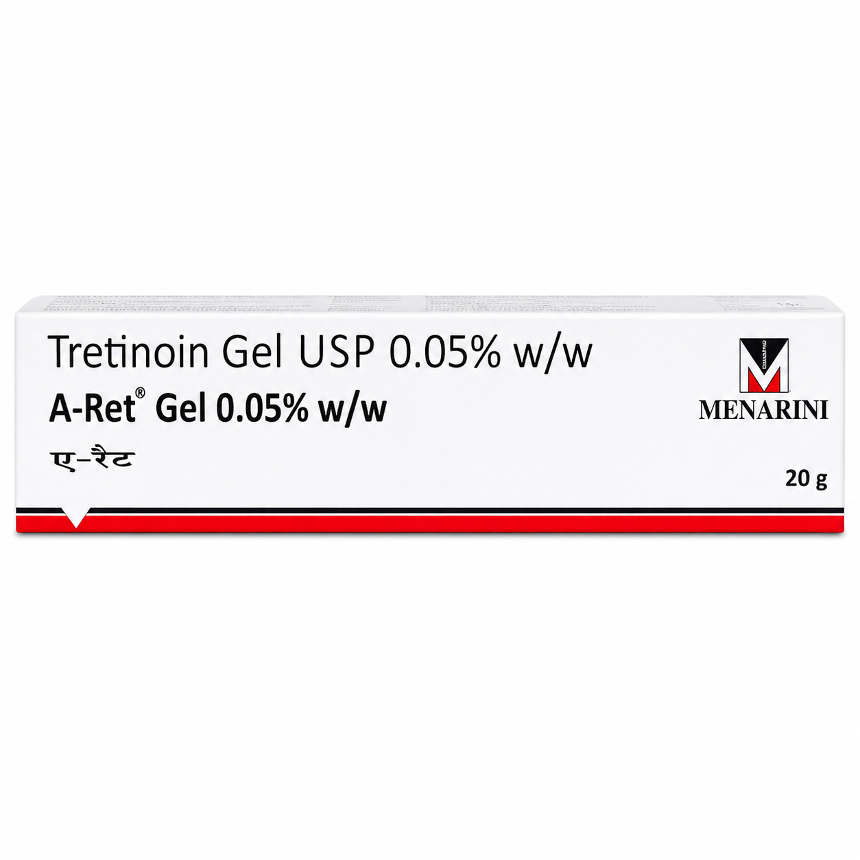 Tretinoin Gel USP 0.05% w/w  20g