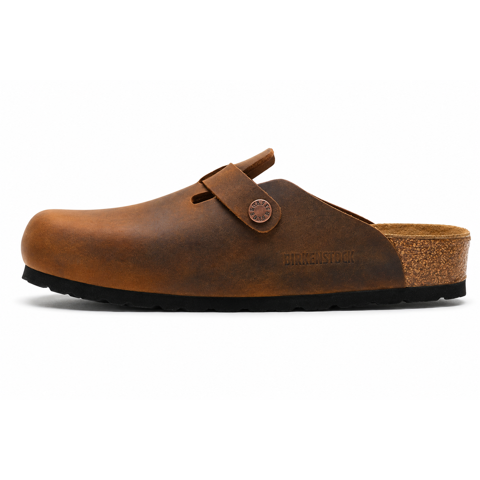 Birkenstock Boston Brown Leather Clogs